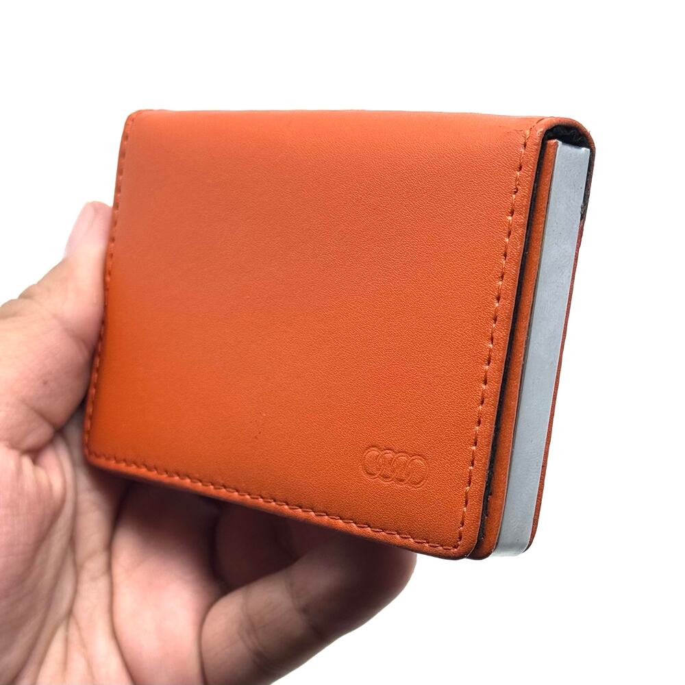 Audi ‘Racing Orange’ Cardholder Wallet - Picture 4 of 11